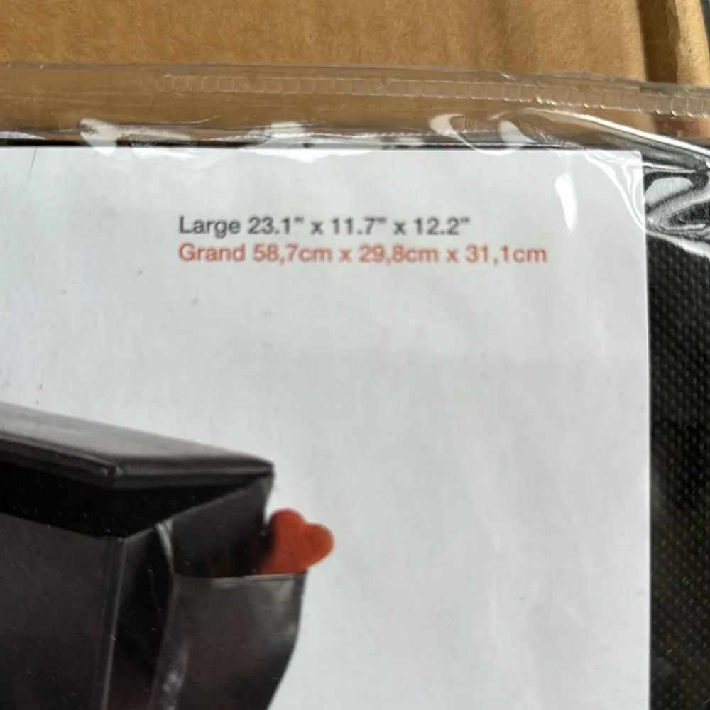 Large black back seat extender for dog